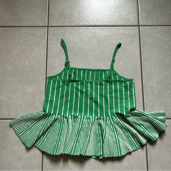 Maeve Ruffled Peplum Knit Tank - Picture 9 of 9